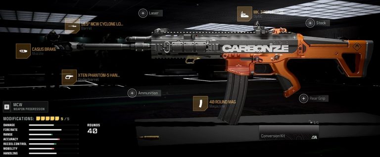 Warzone: Best MCW Loadout And Class Setup