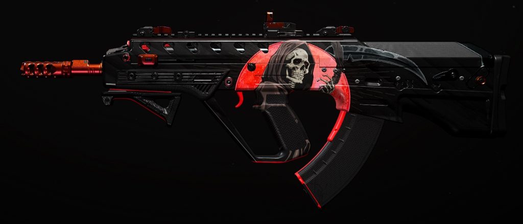 The TR-76 Geist Assault Rifle in Call of Duty: Warzone.